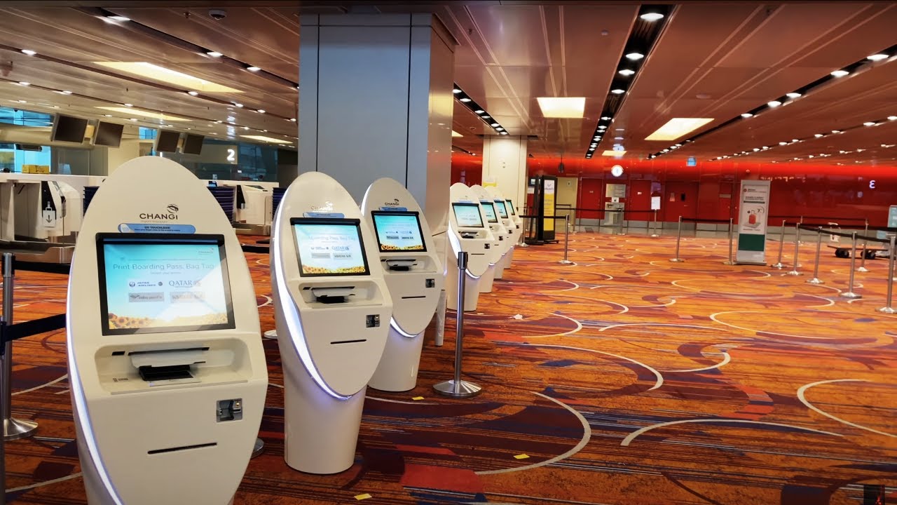 CHANGI AIRPORT Terminal 1 (& SkyTrain ride to Terminal 3)