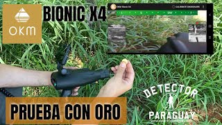 OKM Bionic X4 Detector de Oro Larga Distancia