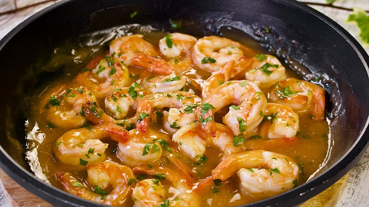 I have never tasted shrimp so tasty! A Chef gives me his recipe.