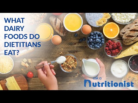What Dairy Foods Do Dietitians Eat