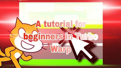 Turbo warp (Scratch) Game making tutorial. (Part 1)#turbowarp#part 1#first video#goodvideo