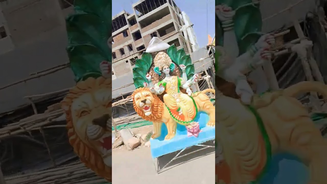 Nagole Durga matha idols Dhoolpet Finishing 