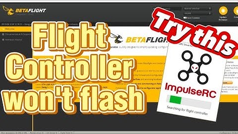 JUST A TIP!//Flight Controller NOT FLASHING? It might not be bricked!!