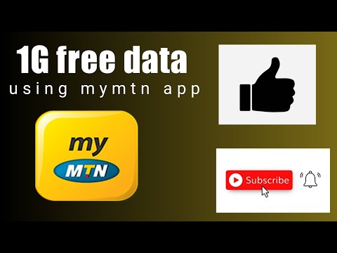 How to get 1G Free data using mymtn app