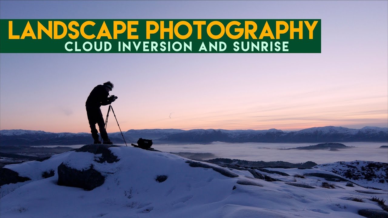 Landscape Photography || Cloud inversion and sunrise - YouTube