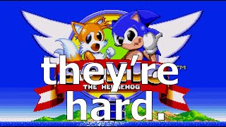 sonic 2 special stages are borderline unenjoyable