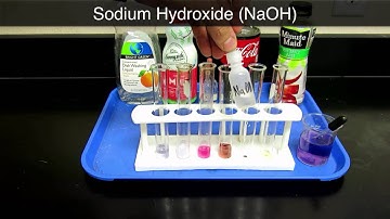 pH and red cabbage juice