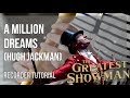 How to play a million dreams by hugh jackman on recorder tutorial