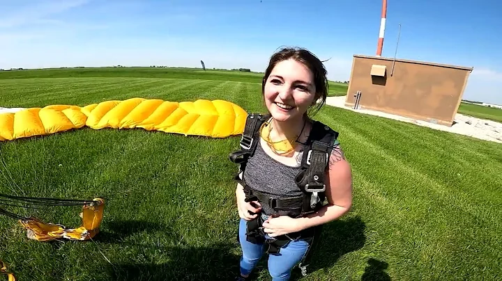 Heather Hull - Tandem Skydive at Skydive Indianapo...