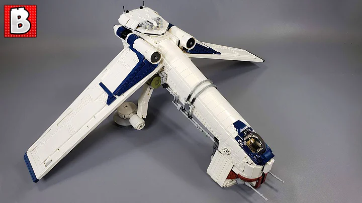 Unleash Your Imagination with the LA 18 Dropship - A Massive LEGO Custom Build!