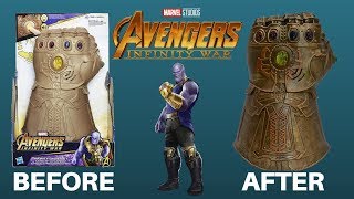 Hasbro Infinity Gauntlet Makeover- Chris' Custom Collectables!