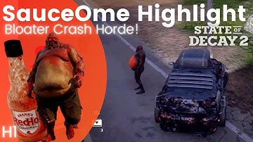 Hitting a Bloater In LETHAL ZONE! Juggernauts & Ferals Chase! [E1] SauceOme Highlights