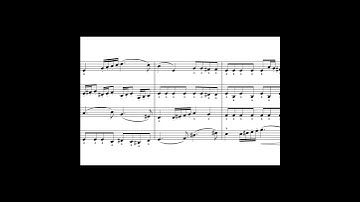 String Quartet No. 5 in Bb major Movement 3 by Benjamin McLean