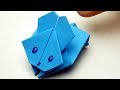 Как сделать прыгающего зайца из бумаги. Оригами игрушка прыгающий заяц из бумаги