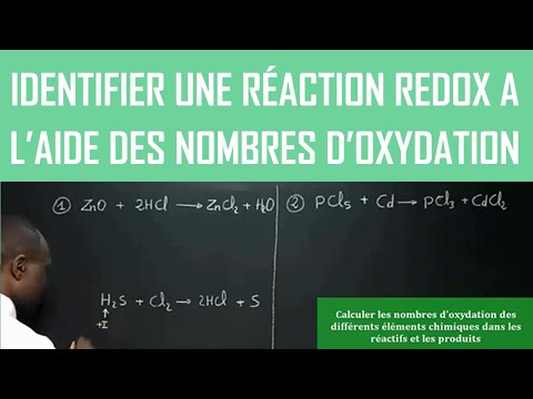 Vidéo: Comment savoir si une réaction redox est de moitié ?