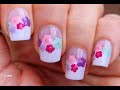 Negative Space Flower NAIL ART! / Pastel Baby Pink MANICURE - Easy NAILS Idea