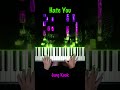 Jung Kook - Hate You Piano Cover #HateYou #JungKook #PianellaPianoShorts