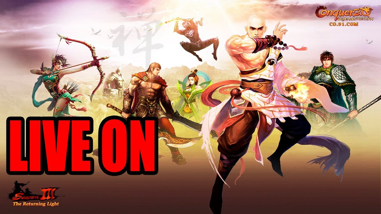 CONQUER ONLINE 2.0 HARD | LIVE ON - YouTube