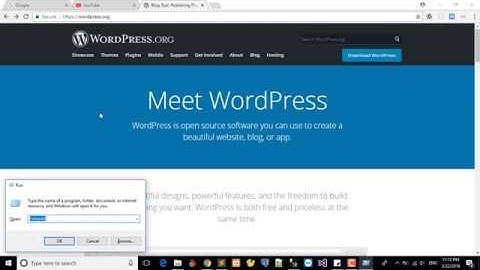 How To Install WordPress 2018 Version 4.9.4 With Xampp on Window 10/8.1/7