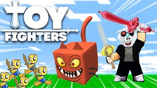 ВЫБИЛ САМЫМ СИЛЬНЫМ В МИРЕ ROBLOX Toy Fighters, самый сильный меч 9999 уровня и стал.