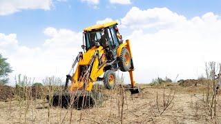 My New JCB 3DX ECO First Time working on field First working experience of New JCB Machine