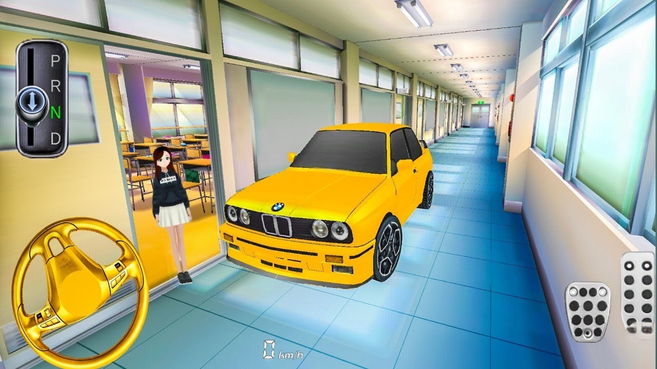  New BMW E30 M3 Car parking in school Building–3d driving class simulator 2026 