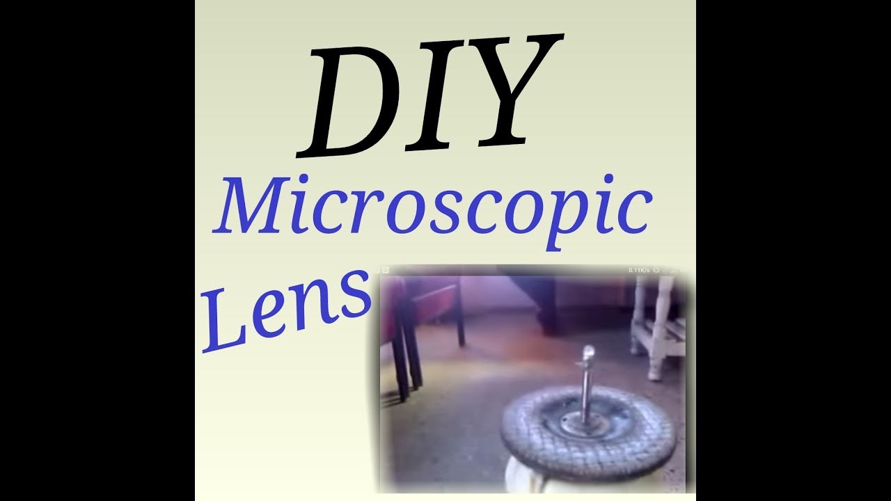 DIY Microscope lens grinding machine YouTube