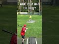 Which Play Topping Play 1️⃣?😳 #dingersornothing #wiffleball #shorts