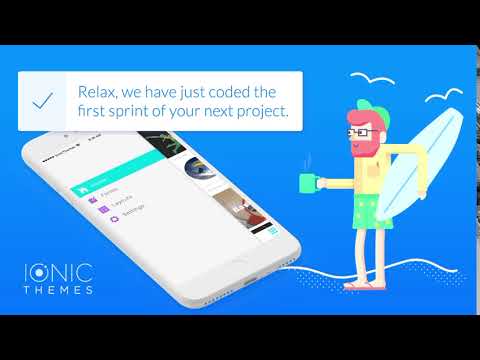 Build better apps using Ionic Templates