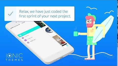 Build better apps using Ionic Templates