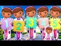 Five little monkeys song | 교육으로 동요와 아기의 노래를 Mainan dan lagu anak-anak