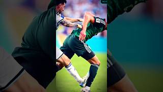 Did Messi DESERVE a RED CARD Before His Historic Hat-Trick vs Algeria? 😱⚽🔴 #messi