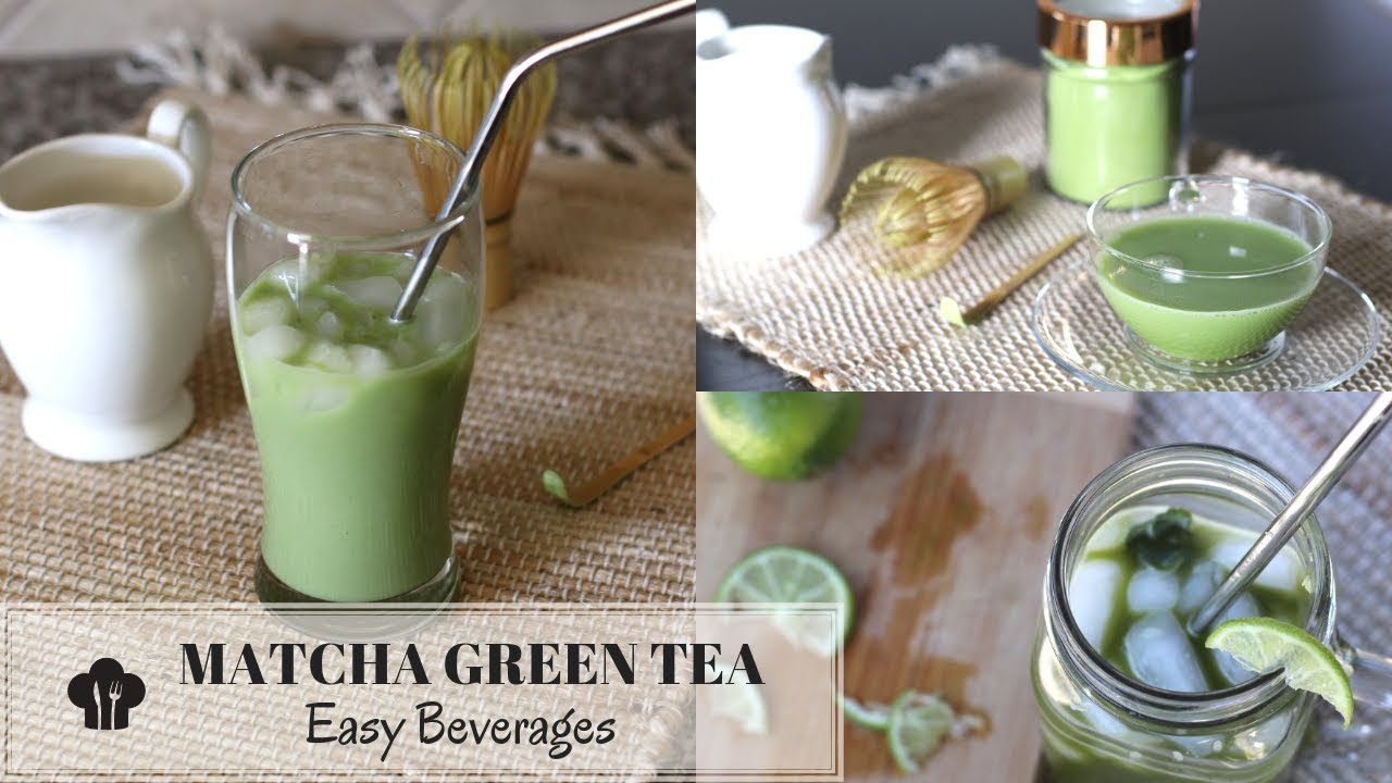 Matcha Green Tea Hot, Cold & Mocktail Beverage YouTube