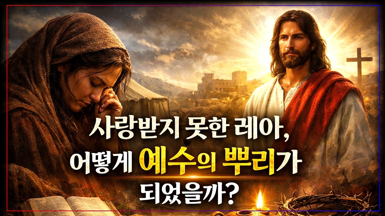 하나님은 왜 레아를 선택하셨을까? 레아가 없었다면 예수도 없었다?