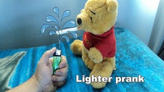 How to make a lighter water gun (prank)