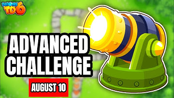 BTD 6 Daily Advanced Challenge THIS IS TRICKY AND EASY AT THE SAME TIME August 10, 2024... 🐵