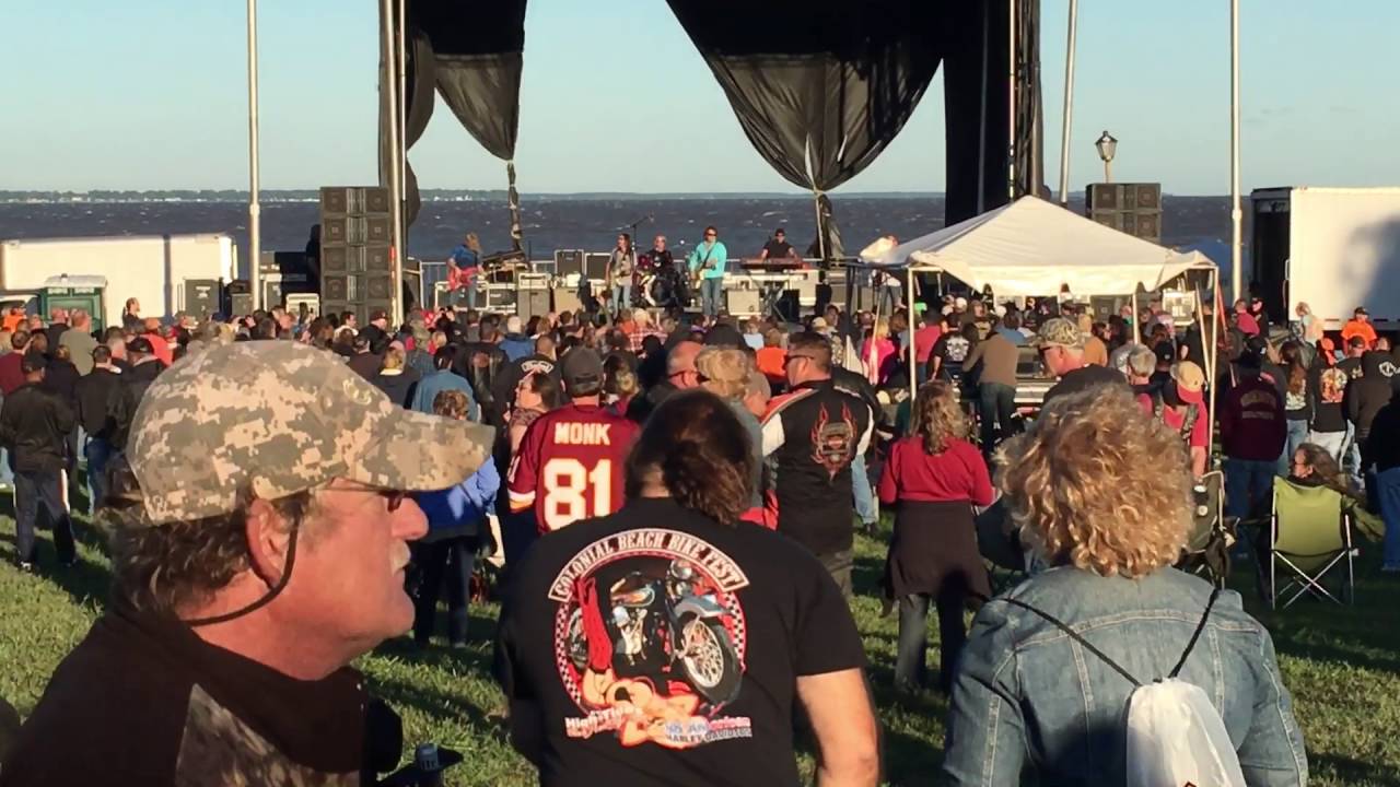 The Outlaws Green Grass & High Tides Colonial Beach Bike Fest 2016