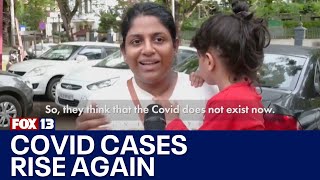 COVID cases rise with spread of JN.1 variant