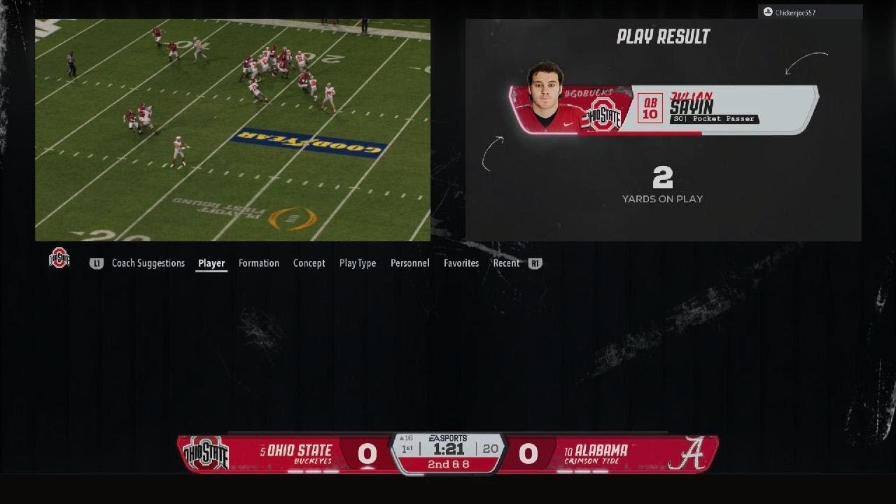 CFB26  CFP First Round