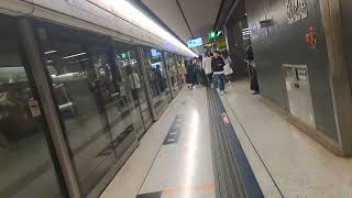 MTR TWL A122/A173 駛離尖沙咀站