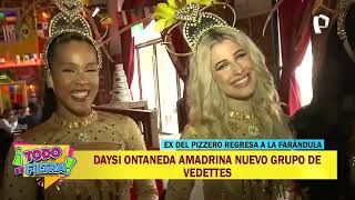 Daysi Ontaneda amadrina nuevo grupo de vedettes: "Es un honor"