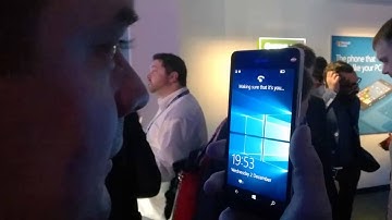 Lumia 950 unlock using Windows Hello and twins