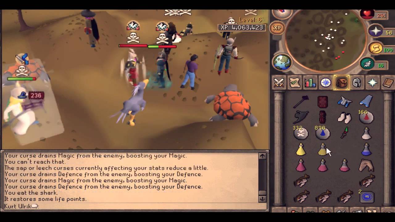 Runescape pking - UPKERS - Kurt Ulrik _ Pk video 1 _ Hybriding