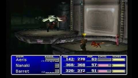 Final Fantasy 7 - LLNMNI challenge (level max : 27) - Hundred Gunner & Heli Gunner