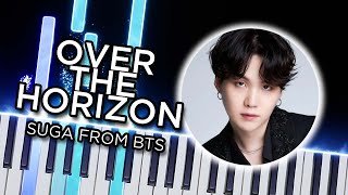 Over The Horizon (Suga From BTS) - Piano Tutorial