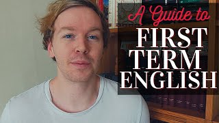 How to Study English in Your First Term of University