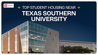 Top Student Apartments Near Texas Southern University, Houston Usa Amber