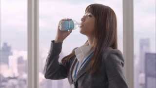 大塚製薬 ポカリスエット イオンウォーター 深田恭子  「目撃・深田恭子入社」篇 30s CM 2013年