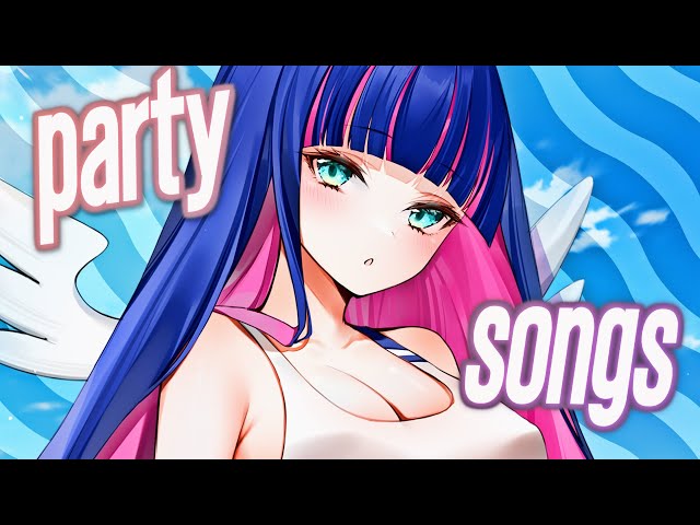 Nightcore - Party Songs (Lyrics) class=