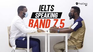 IELTS Speaking MOCK Test for NIGERIANS & AFRICANS  BAND 7.5 sample